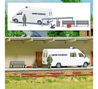 Busch 7953 Suspicious Luggage Action Set