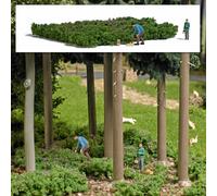 Busch H0 Wild Blueberries Picking Ready Model