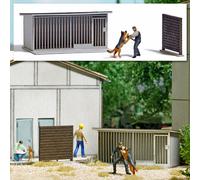 Busch 7969 A-Set: Dog Training H0, New 2021