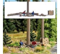 Busch 7973 H0 Action Set Tree Felling