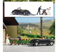 Busch 7980 - 1/87 / H0 A-Set: Wedding - New