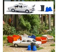 Busch 7985 - 1/87 / H0 A-Set: Cat Car - New