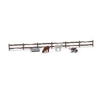 Busch 79861 Action Set: Alpacas With Watering, H0, New 2025
