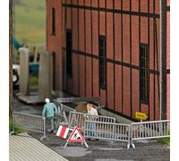 Busch - 1/87 A-set: Absperrungen Aufst. H0 Toy NEW