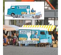 Busch 7990 - 1/87 / H0 Action Set: Fishmonger - New