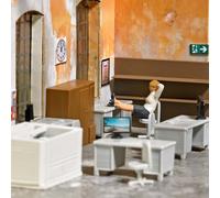Busch 79907 1:87 H0 Action Figure Set Office After Work - New