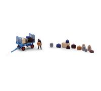 Busch 79910 Action Set: Platform Cart Loaded, H0, New 2025