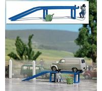 Action Set : Repair ramp with welding machine and welder - TT Gauge Busch 8853