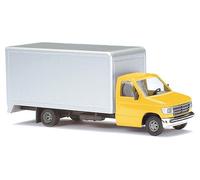 Busch 89117 - 1/87 / H0 Ford E 350 Cargo Yellow/Light Gray - New