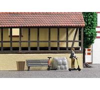Busch 7867 - 1/87 / H0 Action Set: E-Scooter - New