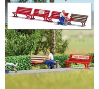 Busch 7978 A-Set: Bench painting, H0