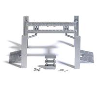 Busch HO Scale Model Railway Scenery - Car Lift & Tool Trolley HO Scale (1:87) Model Railway Accessory for Collectors 14+