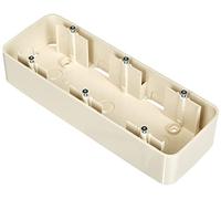 Busch-Jaeger 1703-212 Surface-Mounted Housing 3-Way White