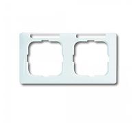 Busch-Jaeger 1732NSKA-214 Double Linear Frame with Viewing Window Horizontal