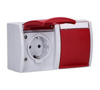 Busch-Jaeger BUSC Socket 20/2 EW/DVN-53 Ocean, Multi-Coloured