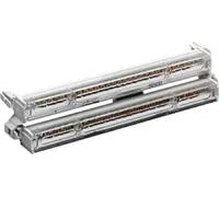 Busch-Jaeger Hager KM25A PE/N terminal block, univers Z, 2x25 K terminal points