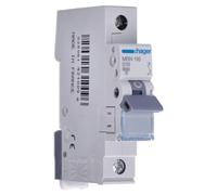 Busch-Jaeger MBN116 Hager Automatic Fuses Line Circuit Breaker, B16 A, 1 Pole