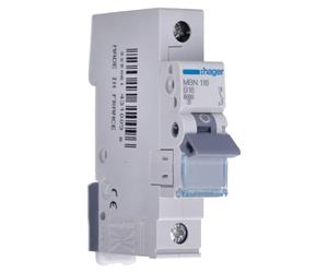 Busch-Jaeger MBN116 Hager Automatic Fuses Line Circuit Breaker, B16 A, 1 Pole