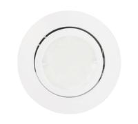 Busch Joanie LED recessed light in white, round