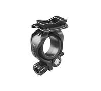 Busch & Müller 2021774802 Headlight Holder, Black, Diameter 21-32 mm