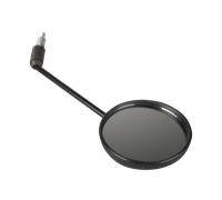 Busch & Müller Round Rearview Mirror Glossy Black