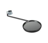 Busch & Müller Round Rearview Mirror w/ Clamp Black