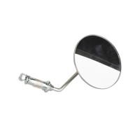 Busch & Müller Round Steering Rear View Mirror - Chrome