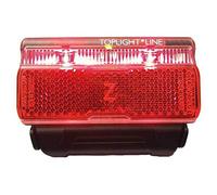 Busch & Müller Toplight Plain battery Diode Rear Bike Light - Black, 7 x 4 x 3 cm