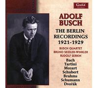 Busch Quartet/Busch - Johannes Brahms: Adolf Busch, Berlin Recordings