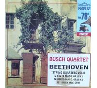 Busch Quartet - Ludwig van Beethoven: String Quartets Volume II (Quartets #1, 9 and 11) (UK Import)