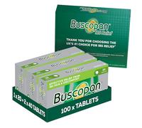 Buscopan IBS Relief Targets The Source of IBS Pain and Cramps, Starts to Work in 15 Minutes, 100 Tablets, Relief from IBS Pain & Discomfort, 100 Count