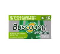 Buscopan, Targets the Source of Belly Pain, Cramps & Discomfort, Starts to work in 15 minutes, 40 Tablets, Relief from Stomach Pai