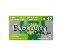 Buscopan, Targets the Source of Belly Pain, Cramps & Discomfort, Starts to work in 15 minutes, 40 Tablets, Relief from Stomach Pain, Cramps & Discomfort
