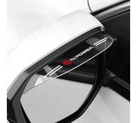 BUSDPL 2 Pcs Car Rearview Mirror Rain Cover for MG MG3 Full Hybrid 2024 2025, Wing Mirror Rain Deflector Car Eyebrows Visor Protector Waterproof Accessories