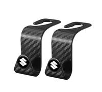 BUSDPL 4 Pcs Car Seat Back Hook for Suzuki Jimny 2021-2024 2025 JB64/JB74, Headrest Hanger Backrest Storage Hooks 360 Rotatable Organizer Car Interior Accessories