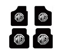 BUSDPL 4 Piece Car Floor Mat for MG HS Trophy 2024 2025, Water Proof Easy To Clean Front Rear Carpet Heelpad Extra Durability Car Interior Accessory