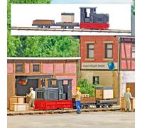 Bush 12016 Field Railway Starter Set "Cargo Transport" H0f, New 2022