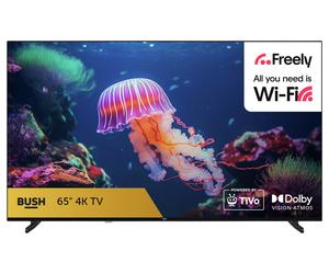 Bush 65 Inch 65UT24SB 4K UHD HDR LED TiVo Freely TV