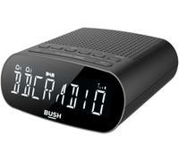 Bush Abbey Digital DAB/DAB+ FM Clock Radio - Black