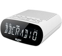 Bush Abbey Digital DAB/DAB+ FM Clock Radio - White
