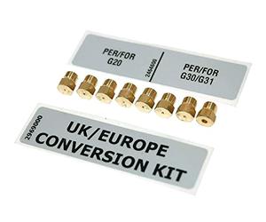 Bush AG56DW or AG56DA All Gas 50cm Double Oven LPG Conversion Kit