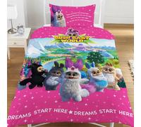 Bush Baby World Sparkle Single Duvet Set Multi-Colour (Single)