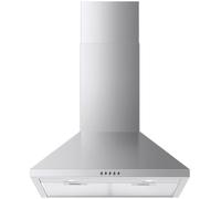 Bush BCH60B 60cm Chimney Cooker Hood - Stainless Steel