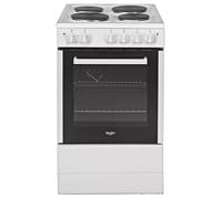 Bush BESAW50W 50cm Single Electric Cooker - White