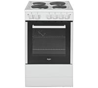Bush BESAW50W 50cm Single Electric Cooker - White
