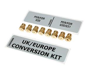 Bush BGC50DW or BGC50DB All Gas Cooker LPG Conversion Kit