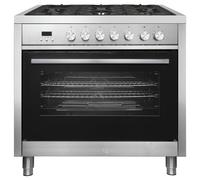 Bush BRC90DFSS 90cm Dual Fuel Range Cooker - Stainless Steel