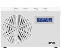Bush Compact DAB/FM Radio - White
