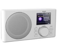 Bush DAB/DAB+ FM Rechargeable Bluetooth Portable Radio-White