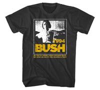 Bush Glycerine Lyrics 1994 Men's T Shirt Gavin Rossdale 90s Black M